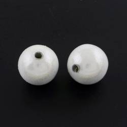 10 stk Miracle Beads, Silberfarbig, 8 ..