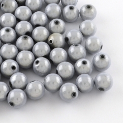 10 stk Miracle Beads, Himmelblau, 8 mm..