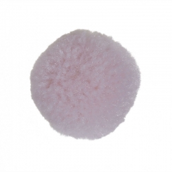 Kaschmir Bommel rosa, Rund 20mm