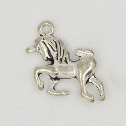 Charms Einhorn Antiksilbern, 15.5x15.5..