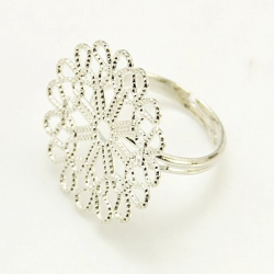 Filigraner Ring, Messing, einstellbar,..