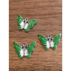Schmetterling grün 22x32x2mm