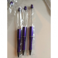 Perlen- Kugelschreiber violett für per..