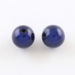 Miracle Beads mitternachtsblau, 10mm Bohrung 2mm