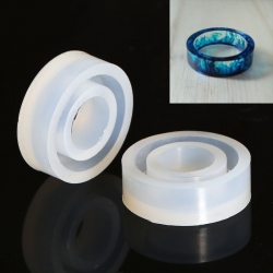Silikon Giessform Ring, geeignet für Resin, Beton usw. innendurchmesser 17mm