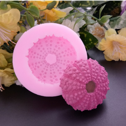 Silikonform  Seeigel,  65x20 mm, 