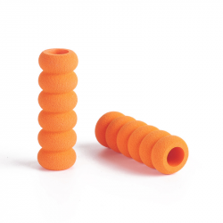 Bleistifthalter, orange, 37.5x12.5 mm, Innendurchmesser: 8 mm