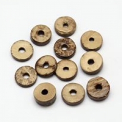 10 stk Kokosdonut 9x5mm